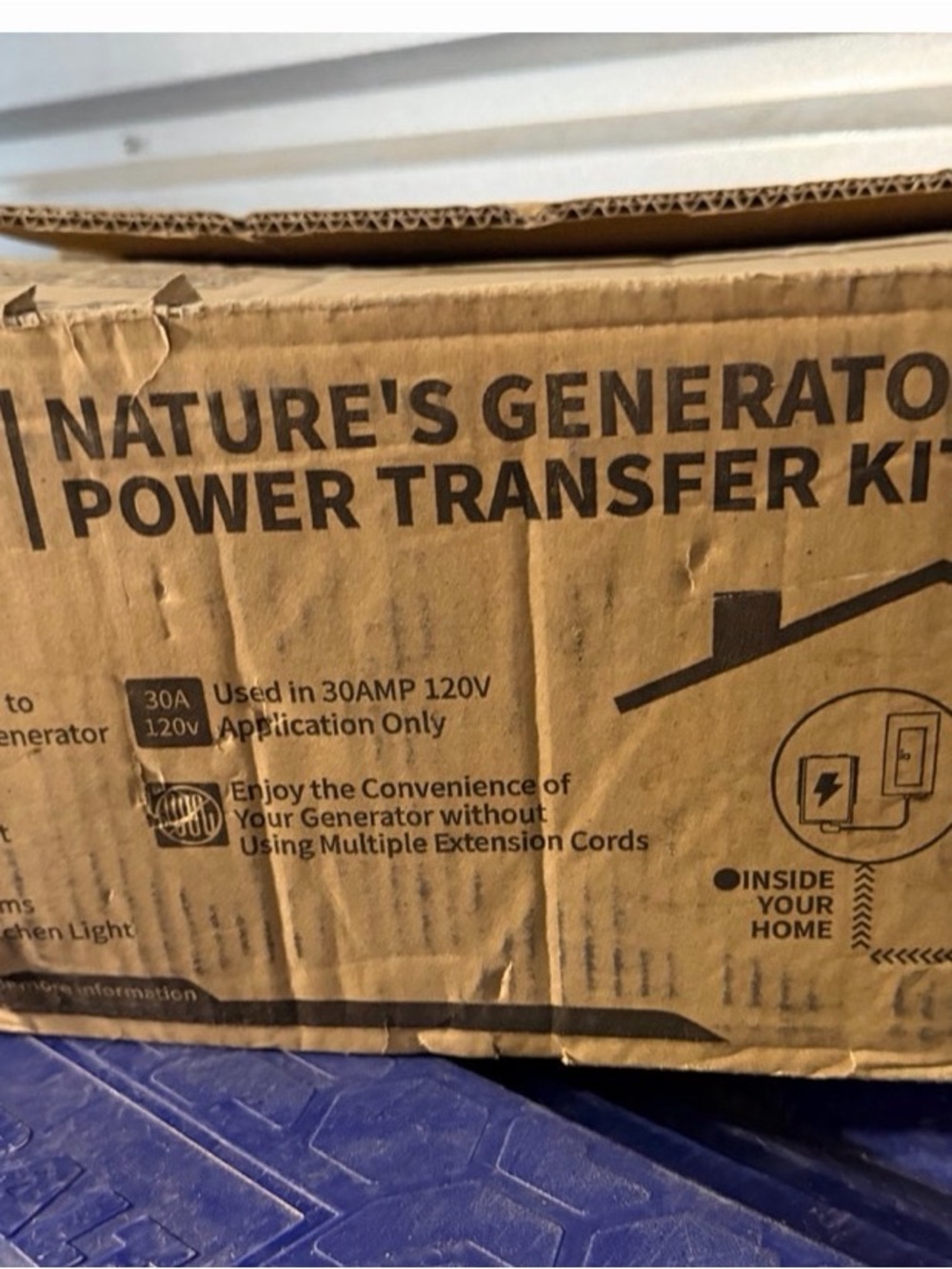 Nature's Generator Power Transfer Kit Elite 6 Circuit 30A 120V HKNGPTKEL NEW - Picture 2 of 4